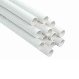 PVC Fehér cső merev 20mm (2m/szál),9899-040-08