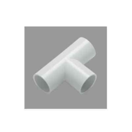PVC T 20mm fehér