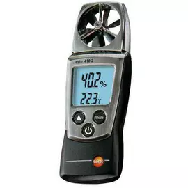 Testo 410-2 Légsebességmérő+Hőmérő+Páramérő