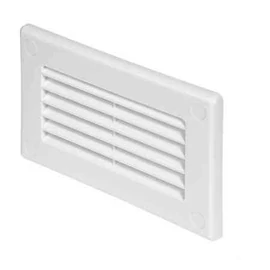 Szellőzőrács PVC 55x110mm  Awenta