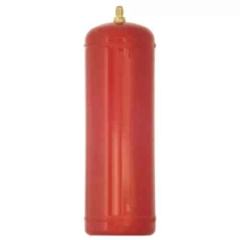 Hűtőközeg palack  2l acél Balmenetes (piros)