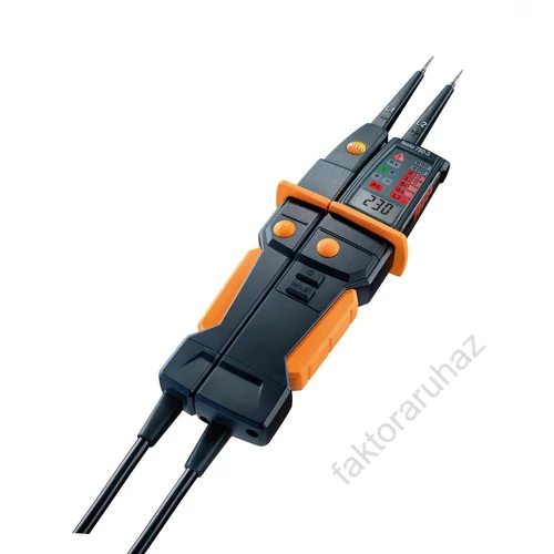 Testo 750-3  kétpólusú feszültségmérő