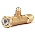 Szelep Sarokszelepre 1/4"x1/4" menettel 90fok Wigam,5059049001