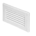 Szellőzőrács PVC 55x110mm  Awenta